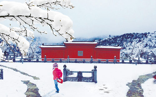 金佛山雪景1