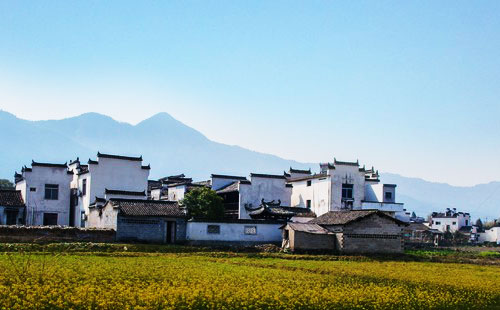 黃山南屏村