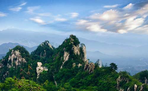 河南堯山風景