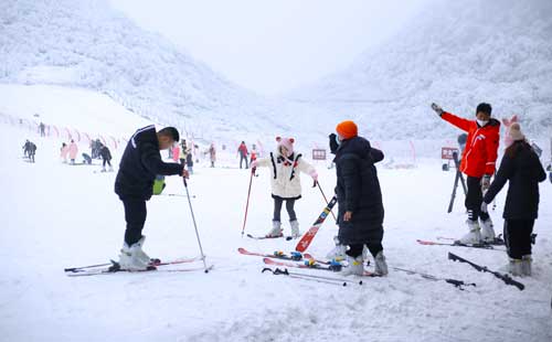 金佛山雪景6